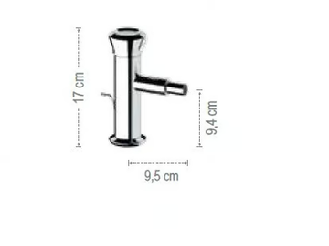 ELEMENT - Single handle bidet mixer by Remer Rubinetterie - view 3